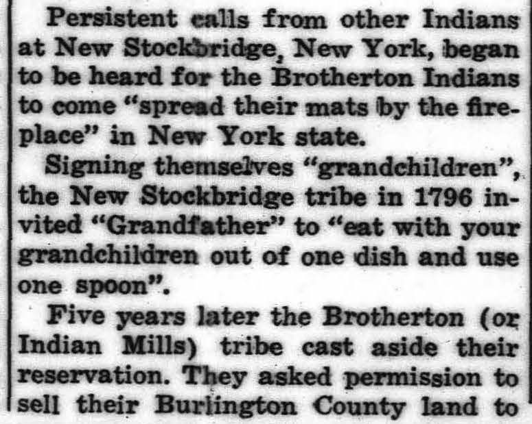 excerpt in white paper from newspaper