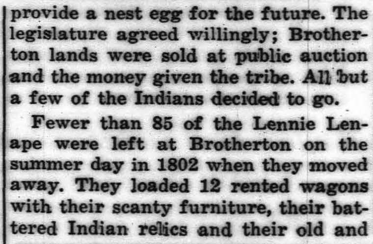 excerpt in white paper from newspaper