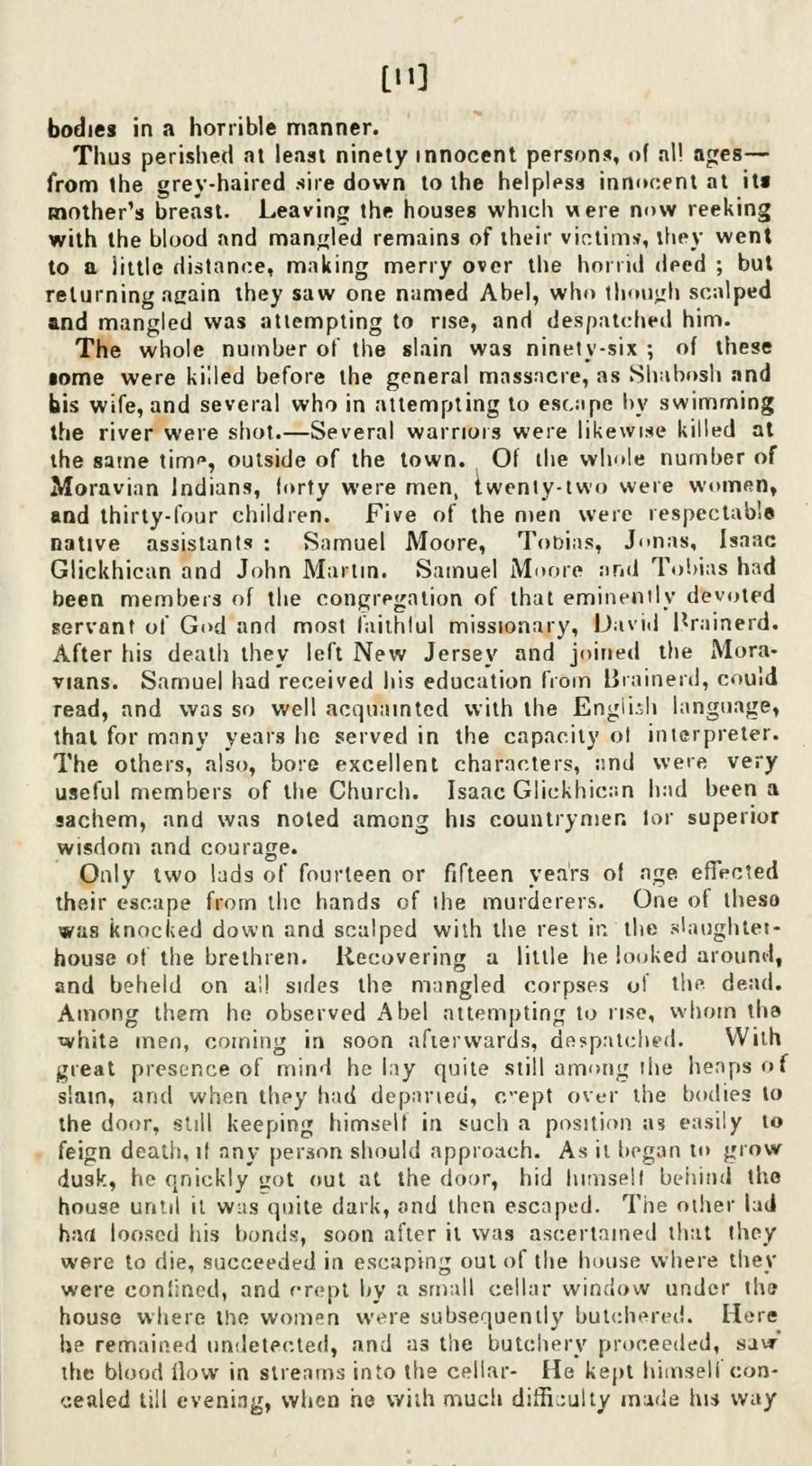 aged page details massacre in writing